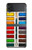 S3243 Watercolor Paint Set Case For Samsung Galaxy Z Flip 3 5G