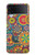 S3272 Colorful Pattern Case For Samsung Galaxy Z Flip 3 5G