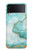 S3399 Green Marble Graphic Print Case For Samsung Galaxy Z Flip 3 5G S3399 Green Marble Graphic Print Case For Samsung Galaxy Z Flip 3 5G