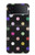 S3532 Colorful Polka Dot Case For Samsung Galaxy Z Flip 3 5G