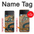 S3541 Dragon Cloud Painting Case For Samsung Galaxy Z Flip 3 5G