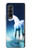 S1130 Unicorn Horse Case For Samsung Galaxy Z Fold 3 5G