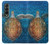 S1249 Blue Sea Turtle Case For Samsung Galaxy Z Fold 3 5G