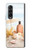 S1425 Seashells on The Beach Case For Samsung Galaxy Z Fold 3 5G