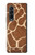 S2326 Giraffe Skin Case For Samsung Galaxy Z Fold 3 5G
