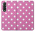 S2358 Pink Polka Dots Case For Samsung Galaxy Z Fold 3 5G