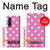 S2358 Pink Polka Dots Case For Samsung Galaxy Z Fold 3 5G