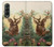 S2841 Vintage Reindeer Christmas Case For Samsung Galaxy Z Fold 3 5G