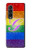 S2899 Rainbow LGBT Gay Pride Flag Case For Samsung Galaxy Z Fold 3 5G