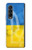 S3006 Ukraine Football Soccer Case For Samsung Galaxy Z Fold 3 5G