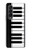 S3078 Black and White Piano Keyboard Case For Samsung Galaxy Z Fold 3 5G S3078 Black and White Piano Keyboard Case For Samsung Galaxy Z Fold 3 5G
