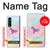 S3203 Rainbow Unicorn Case For Samsung Galaxy Z Fold 3 5G