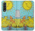 S3435 Tarot Card Moon Case For Samsung Galaxy Z Fold 3 5G