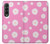 S3500 Pink Floral Pattern Case For Samsung Galaxy Z Fold 3 5G S3500 Pink Floral Pattern Case For Samsung Galaxy Z Fold 3 5G