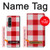 S3535 Red Gingham Case For Samsung Galaxy Z Fold 3 5G