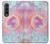 S3709 Pink Galaxy Case For Samsung Galaxy Z Fold 3 5G