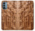 S1307 Fish Wood Carving Graphic Printed Case For OnePlus Nord N200 5G