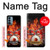 S1431 Skull Drum Fire Rock Case For OnePlus Nord N200 5G