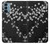 S2544 Japanese Kimono Style Black Flower Pattern Case For OnePlus Nord N200 5G