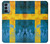 S2990 Sweden Football Soccer Case For OnePlus Nord N200 5G