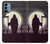 S3262 Grim Reaper Night Moon Cemetery Case For OnePlus Nord N200 5G