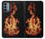 S3379 Fire Frame Case For OnePlus Nord N200 5G