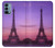 S3447 Eiffel Paris Sunset Case For OnePlus Nord N200 5G