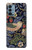 S3791 William Morris Strawberry Thief Fabric Case For OnePlus Nord N200 5G