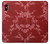 S3817 Red Floral Cherry blossom Pattern Case For iPhone X, iPhone XS