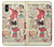S3820 Vintage Cowgirl Fashion Paper Doll Case For iPhone X, iPhone XS