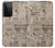 S3819 Retro Vintage Paper Case For Samsung Galaxy S21 Ultra 5G