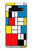 S3814 Piet Mondrian Line Art Composition Case For Samsung Galaxy S10 5G
