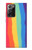 S3799 Cute Vertical Watercolor Rainbow Case For Samsung Galaxy Note 20 Ultra, Ultra 5G