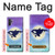 S3807 Killer Whale Orca Moon Pastel Fantasy Case For Samsung Galaxy Note 10 Plus