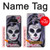 S3821 Sugar Skull Steam Punk Girl Gothic Case For Note 8 Samsung Galaxy Note8