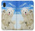 S3794 Arctic Polar Bear in Love with Seal Paint Case For Samsung Galaxy A10e