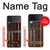 S3804 Fire Fighter Metal Red Line Flag Graphic Case For Samsung Galaxy Z Flip 3 5G