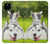 S3795 Grumpy Kitten Cat Playful Siberian Husky Dog Paint Case For Google Pixel 4a 5G