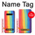 S3799 Cute Vertical Watercolor Rainbow Case For LG V60 ThinQ 5G