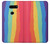 S3799 Cute Vertical Watercolor Rainbow Case For LG V30, LG V30 Plus, LG V30S ThinQ, LG V35, LG V35 ThinQ