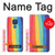 S3799 Cute Vertical Watercolor Rainbow Case For Motorola Moto G Play (2021)
