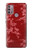 S3817 Red Floral Cherry blossom Pattern Case For Motorola Moto G30, G20, G10