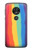 S3799 Cute Vertical Watercolor Rainbow Case For Motorola Moto G7 Play