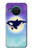 S3807 Killer Whale Orca Moon Pastel Fantasy Case For Nokia X20