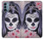 S3821 Sugar Skull Steam Punk Girl Gothic Case For OnePlus Nord N200 5G