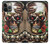 S0753 Skull Wing Rose Punk Case For iPhone 13 Pro