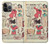 S3820 Vintage Cowgirl Fashion Paper Doll Case For iPhone 13 Pro
