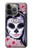 S3821 Sugar Skull Steam Punk Girl Gothic Case For iPhone 13 Pro