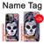 S3821 Sugar Skull Steam Punk Girl Gothic Case For iPhone 13 Pro