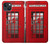 S0058 British Red Telephone Box Case For iPhone 13 mini